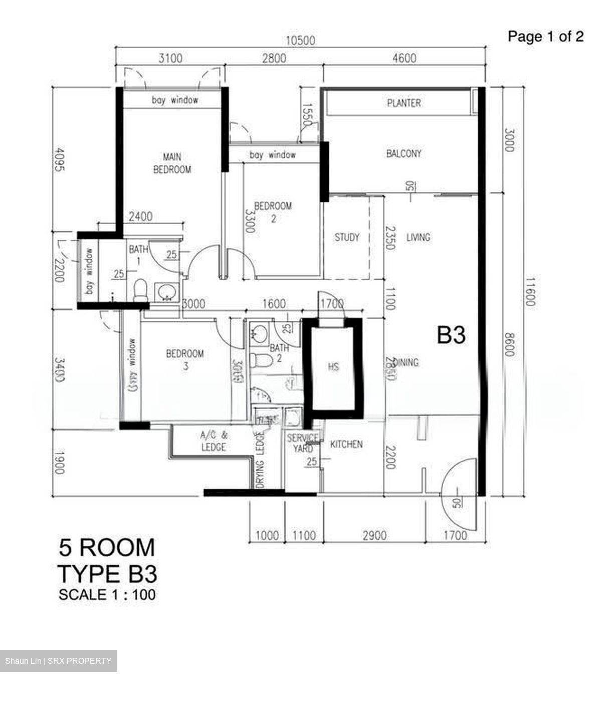 Blk 168D Parc Lumiere (Tampines), HDB 5 Rooms #625585601
